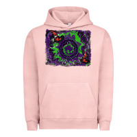 Pigment Salmon halloween witch hat backgraund Urban Hoodie - RanaPortraitStore
