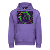 Tulip halloween witch hat backgraund Urban Hoodie - RanaPortraitStore