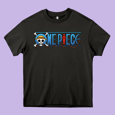 One Piece Heavy Core Tee Designed By Artisfamous