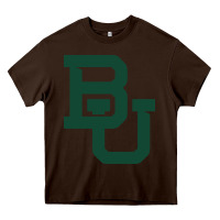 Chocolate Brown baylor athletics Heavy Core Tee - artisFamous