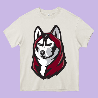 Bloomsburg Huskies Heavy Core Tee Designed By Artisfamous