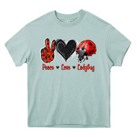 Arona Peace Love Ladybug Heavy Core Tee - Jasminsmagicworld