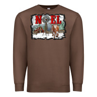 Chestnut noel with windmill and farm Premium Sweatshirt - RanaPortraitStore