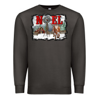 Smoke noel with windmill and farm Premium Sweatshirt - RanaPortraitStore