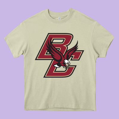 Boston College Eagles Heavy Core Tee Designed By Artisfamous