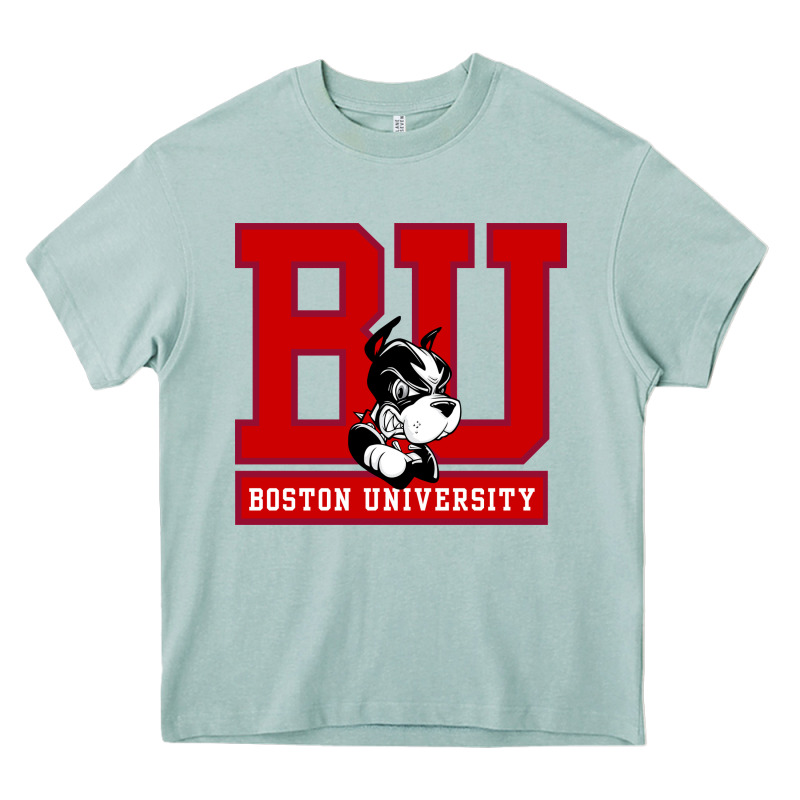 Boston University Terriers Heavy Core Tee by artisFamous | Teevron