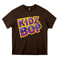Chocolate Brown kidz bop kids 4 Heavy Core Tee - artisFamous