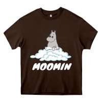 Chocolate Brown Moomin Heavy Core Tee - artisFamous