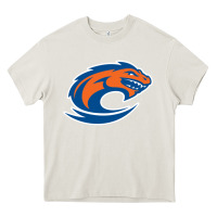 Cream clayton state loch orange Heavy Core Tee - artisFamous