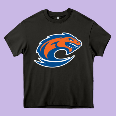 Clayton State Loch Orange Heavy Core Tee Designed By Artisfamous