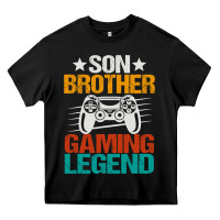 Black gaming gifts for teenage boys 8 12 year old christmas gamer Heavy Core Tee - artisFamous