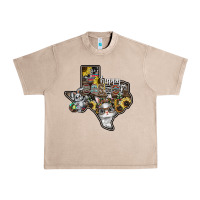 French Oak Happy Easter Texas Urban Heavy Tee - CowhideDigitalArt