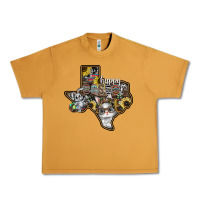 Peanut Butter Happy Easter Texas Urban Heavy Tee - CowhideDigitalArt