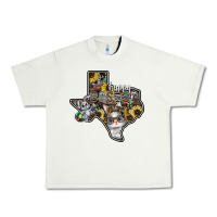 Pistachio Happy Easter Texas Urban Heavy Tee - CowhideDigitalArt