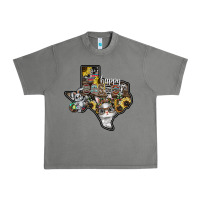 Tornado Happy Easter Texas Urban Heavy Tee - CowhideDigitalArt