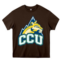 Chocolate Brown colorado christian Heavy Core Tee - artisFamous