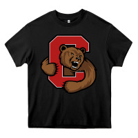 Black cornell big red Heavy Core Tee - artisFamous