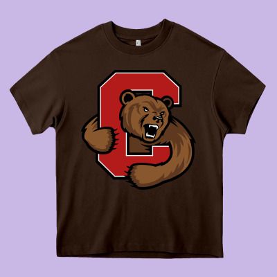 Cornell Big Red Heavy Core Tee Designed By Artisfamous