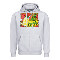 Heather Grey life is short make it sweet Zipper Hoodie - Jasminsmagicworld