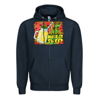 Navy life is short make it sweet Zipper Hoodie - Jasminsmagicworld