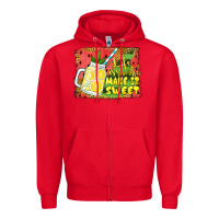Red life is short make it sweet Zipper Hoodie - Jasminsmagicworld