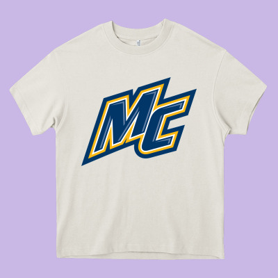Merrimack Warriors Heavy Core Tee Designed By Artisfamous