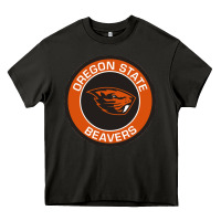 Asphalt Oregon College Gift Heavy Core Tee - artisFamous