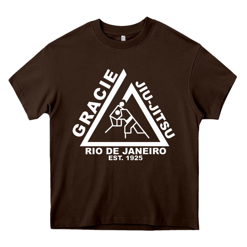 Gracie Jiu Jitsu  2 Heavy Core Tee by artisFamous | Teevron