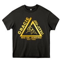 Asphalt gracie jiu jitsu Heavy Core Tee - artisFamous