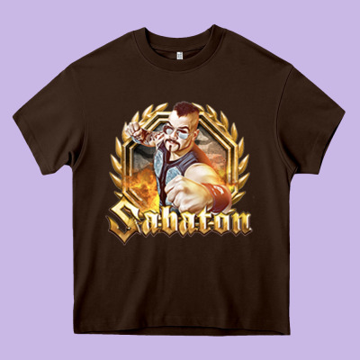 Sabaton 2 Heavy Core Tee Designed By Artisfamous