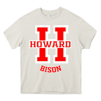 Cream howard 1867 university Heavy Core Tee - artisFamous
