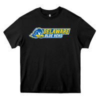 Black delaware fightin' blue hens Heavy Core Tee - artisFamous