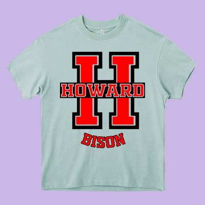 Howard 1867 University Heavy Core Tee Designed By Artisfamous
