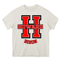 Cream howard 1867 university Heavy Core Tee - artisFamous