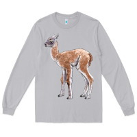 Moon Dust Guanaco Llama Baby Long Sleeve Tee - LillyAllenDesigns
