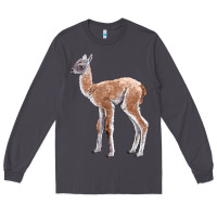 Smoke Guanaco Llama Baby Long Sleeve Tee - LillyAllenDesigns