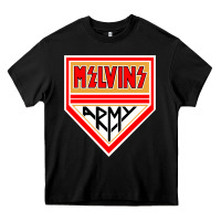 Black melvins army Heavy Core Tee - artisFamous