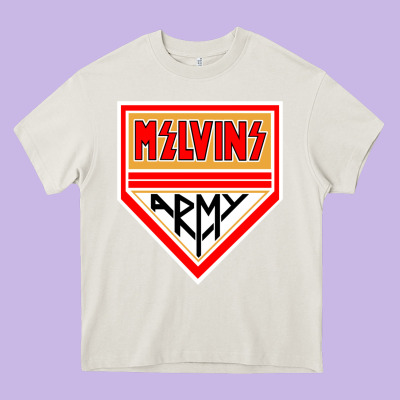 Melvins Army Heavy Core Tee Designed By Artisfamous
