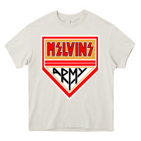 Cream melvins army Heavy Core Tee - artisFamous