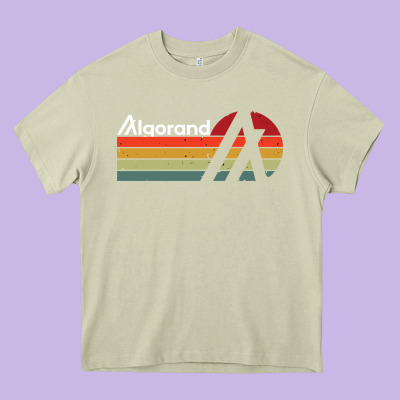 Algorand Algo Crypto Heavy Core Tee Designed By Artisfamous
