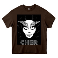 Chocolate Brown CHER Heavy Core Tee - artisFamous
