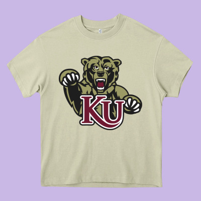 Kutztown Golden Bears Heavy Core Tee Designed By Artisfamous