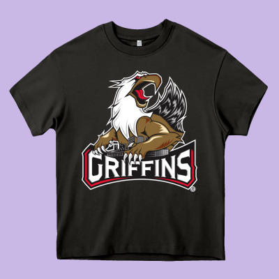 Griffins Heavy Core Tee Designed By Artisfamous