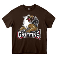 Chocolate Brown griffins Heavy Core Tee - artisFamous