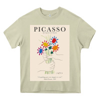 Mossy pablo picasso   bouquet of peace Heavy Core Tee - artisFamous