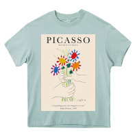 Arona pablo picasso   bouquet of peace Heavy Core Tee - artisFamous