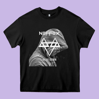 Head Down Heavy Core Tee Designed By Artisfamous