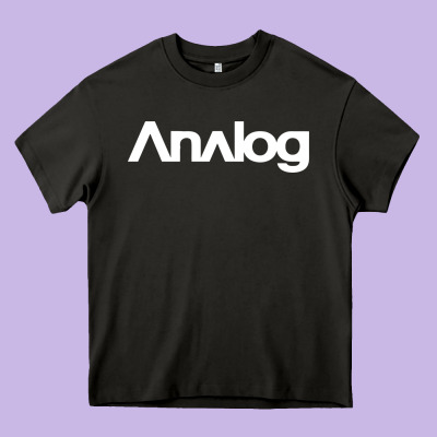 Analog Heavy Core Tee Designed By Artisfamous