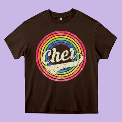 Cher Heavy Core Tee Designed By Artisfamous