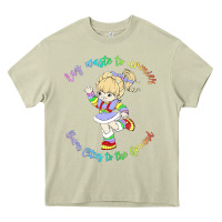 Mossy rainbow brite badass   rainbow brite Heavy Core Tee - artisFamous